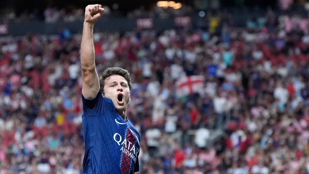Joao Neves Senang Cetak Brace Pertamanya Bersama PSG