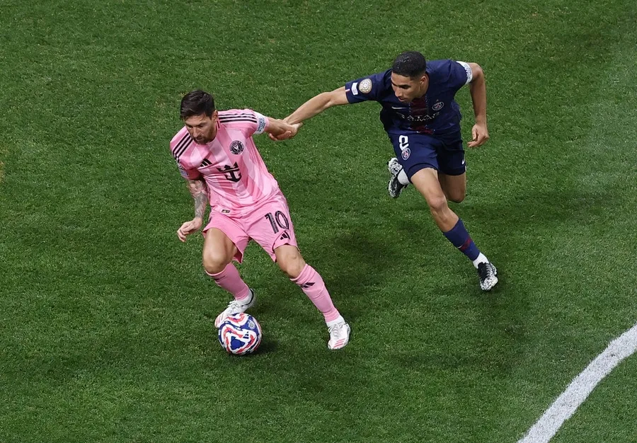 Messi Tertunduk Lesu Hadapi PSG di Piala Dunia Antarklub